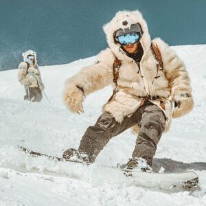 NWT Wildcoat Polar Bear Winter Ski Snowboard Jacket Sz Small Unisex